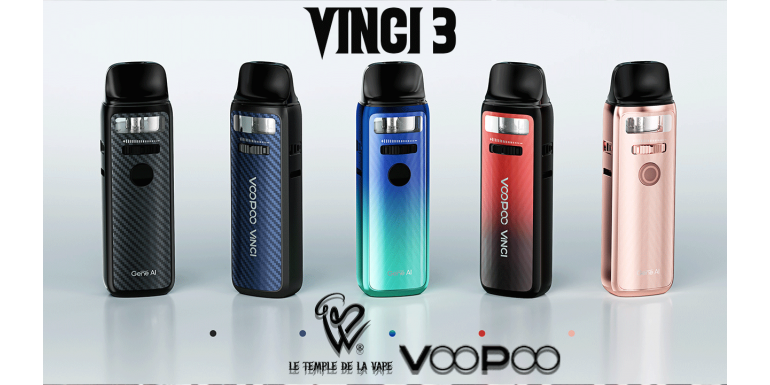 Voopoo Pod Vinci 3: Vaping power in the palm of your hand