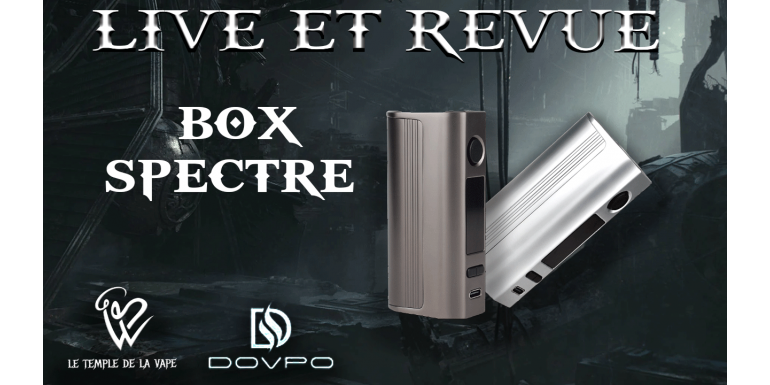 Discover Dovpo's Spectre Box: Elegance and Power for Your Vape
